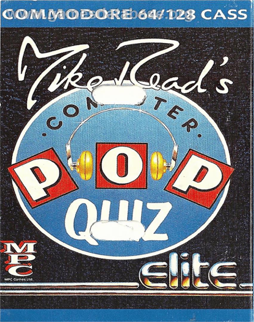 Mike Read's Computer Pop Quiz - Commodore 64 - Artwork - Box Back