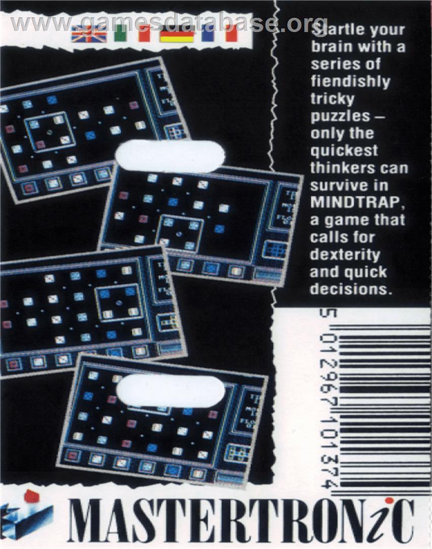 Mindtrap - Commodore 64 - Artwork - Box Back