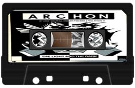 Cartridge artwork for Archon: The Light and the Dark on the Commodore 64.