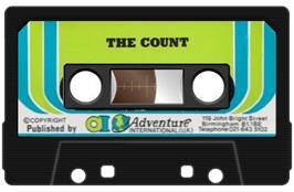 Cartridge artwork for The Count on the Commodore 64.