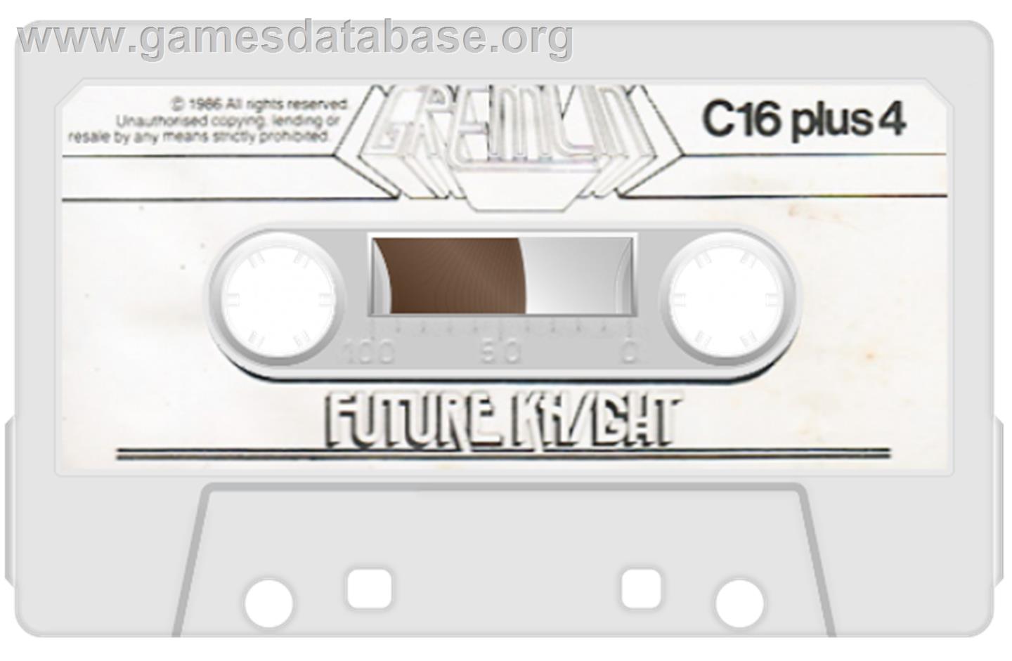 Future Knight - Commodore 64 - Artwork - Cartridge