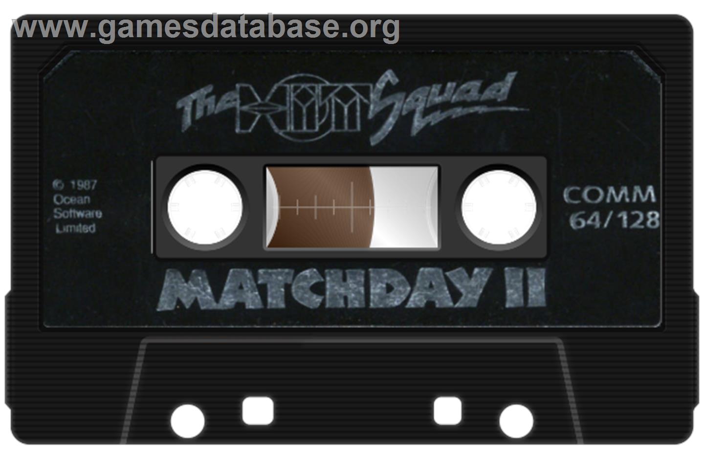 Match Day II - Commodore 64 - Artwork - Cartridge