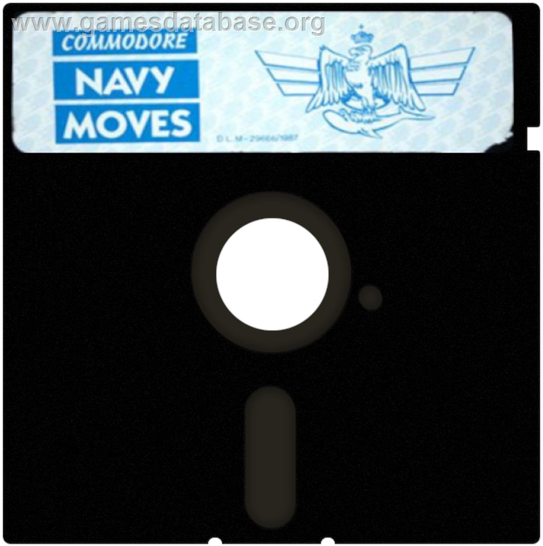 Navy Moves - Commodore 64 - Artwork - Cartridge