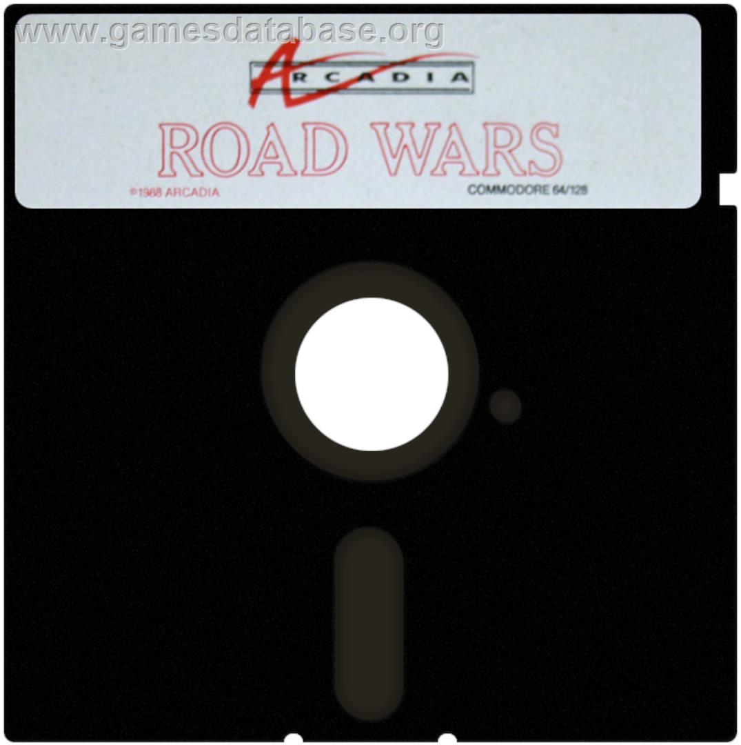 Roadwars - Commodore 64 - Artwork - Cartridge