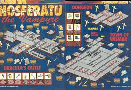 Game map for Nosferatu the Vampyre on the Commodore 64.