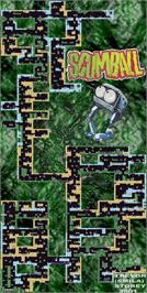 Game map for Scumball on the Commodore 64.