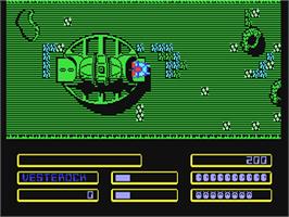 In game image of Agent Orange on the Commodore 64.