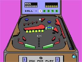 In game image of Clubhouse Sports on the Commodore 64.