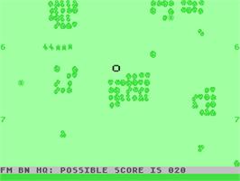 In game image of Combat Leader on the Commodore 64.
