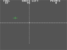 In game image of Fighter Pilot on the Commodore 64.