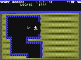 In game image of Gateway to Apshai on the Commodore 64.
