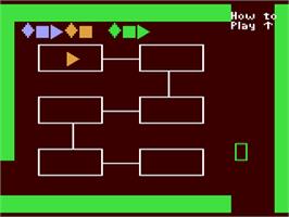 In game image of Gertrude's Secrets on the Commodore 64.
