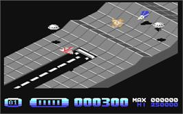 In game image of H.A.T.E. on the Commodore 64.