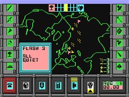 In game image of High Frontier on the Commodore 64.