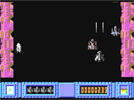 In game image of I.C.U.P.S. on the Commodore 64.