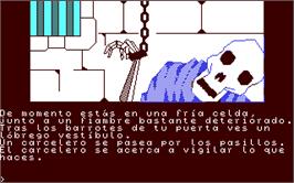 In game image of Jabato on the Commodore 64.