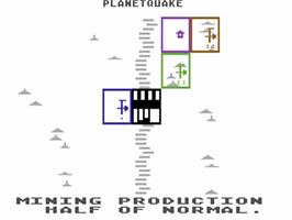 In game image of M.U.L.E. on the Commodore 64.