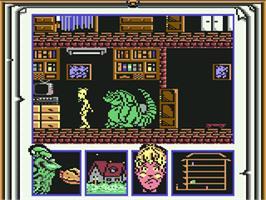In game image of MOT on the Commodore 64.
