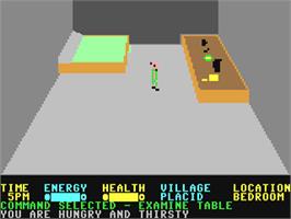 In game image of Mad Doctor on the Commodore 64.