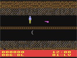 In game image of Maxwell Manor on the Commodore 64.