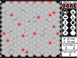 In game image of Ogre on the Commodore 64.