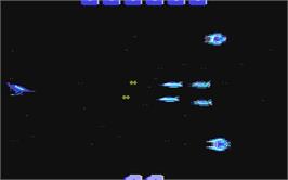 In game image of Phantis on the Commodore 64.