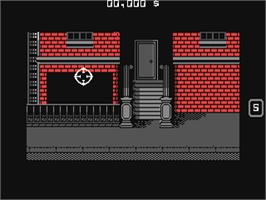 In game image of Prohibition on the Commodore 64.