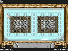 In game image of Sarakon on the Commodore 64.