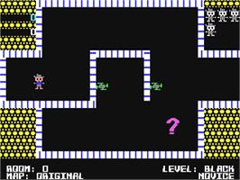 In game image of Shamus: Case II on the Commodore 64.