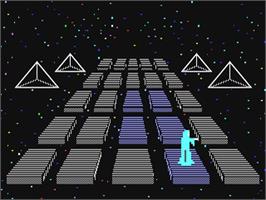 In game image of Silicon Warrior on the Commodore 64.