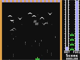 In game image of Threshold on the Commodore 64.