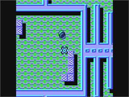 In game image of Titan on the Commodore 64.