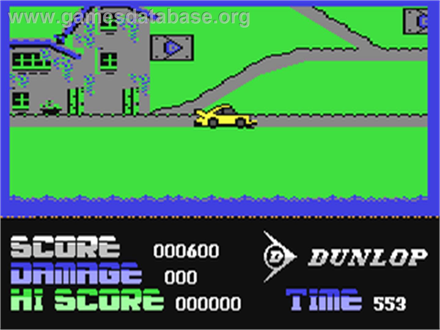 911 Tiger Shark - Commodore 64 - Artwork - In Game