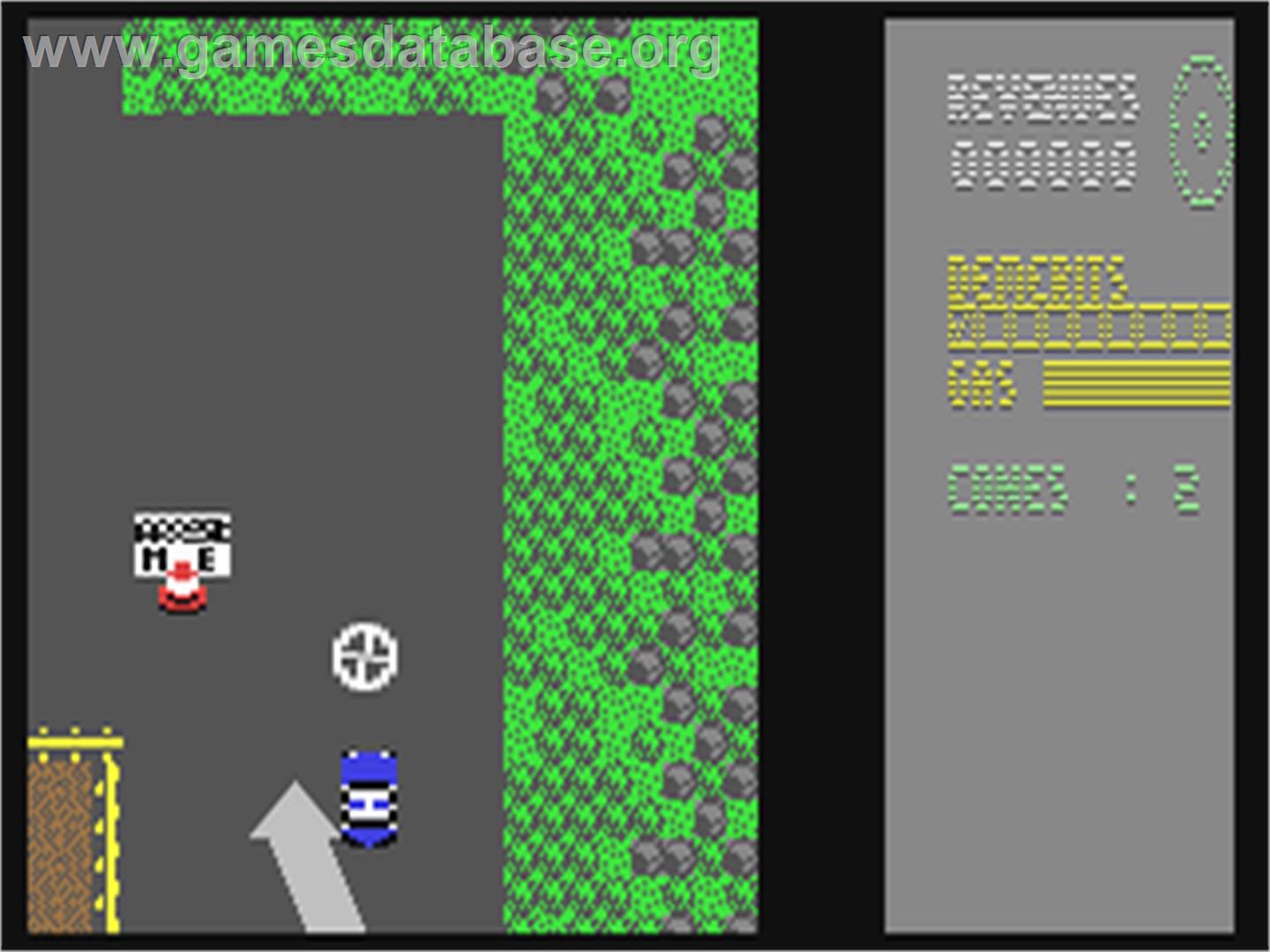 APB - Commodore 64 - Artwork - In Game