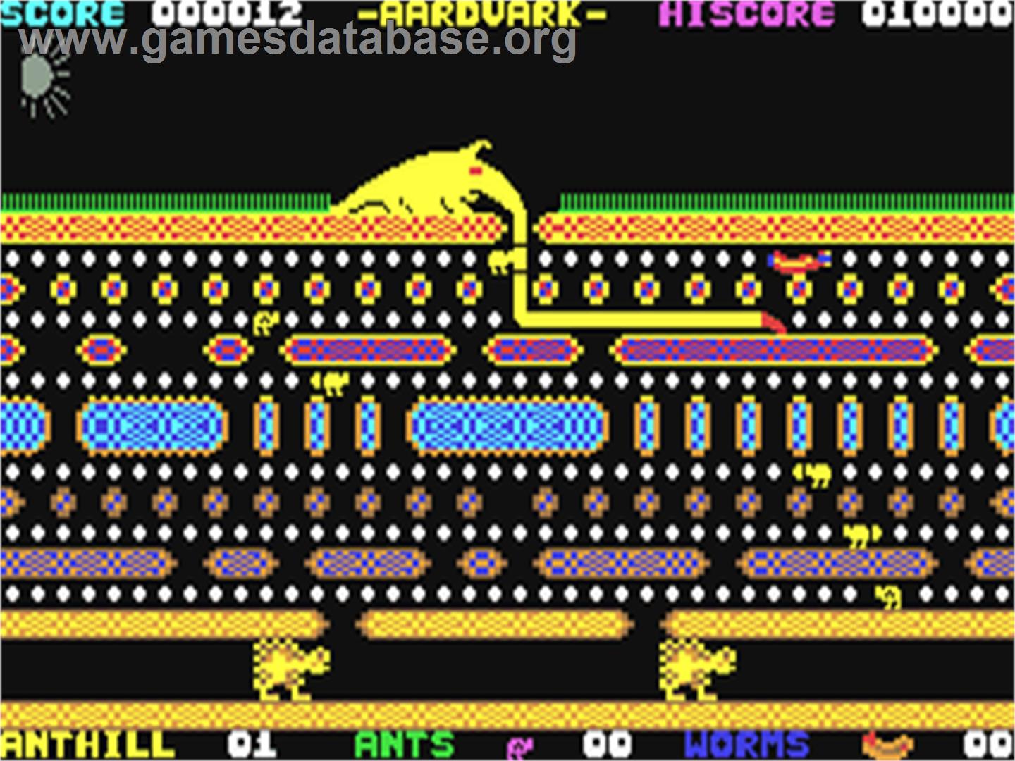 Aardvark - Commodore 64 - Artwork - In Game