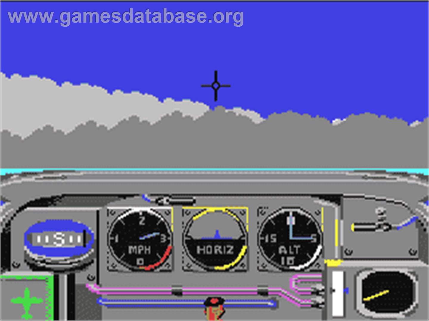 Ace of Aces - Commodore 64 - Artwork - In Game