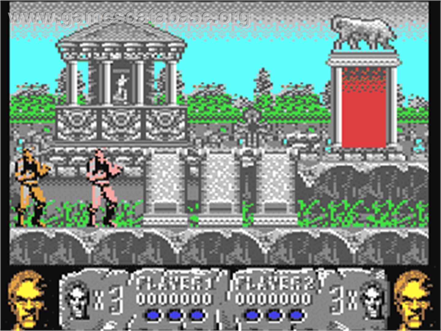 Altered Beast - Commodore 64 - Artwork - In Game