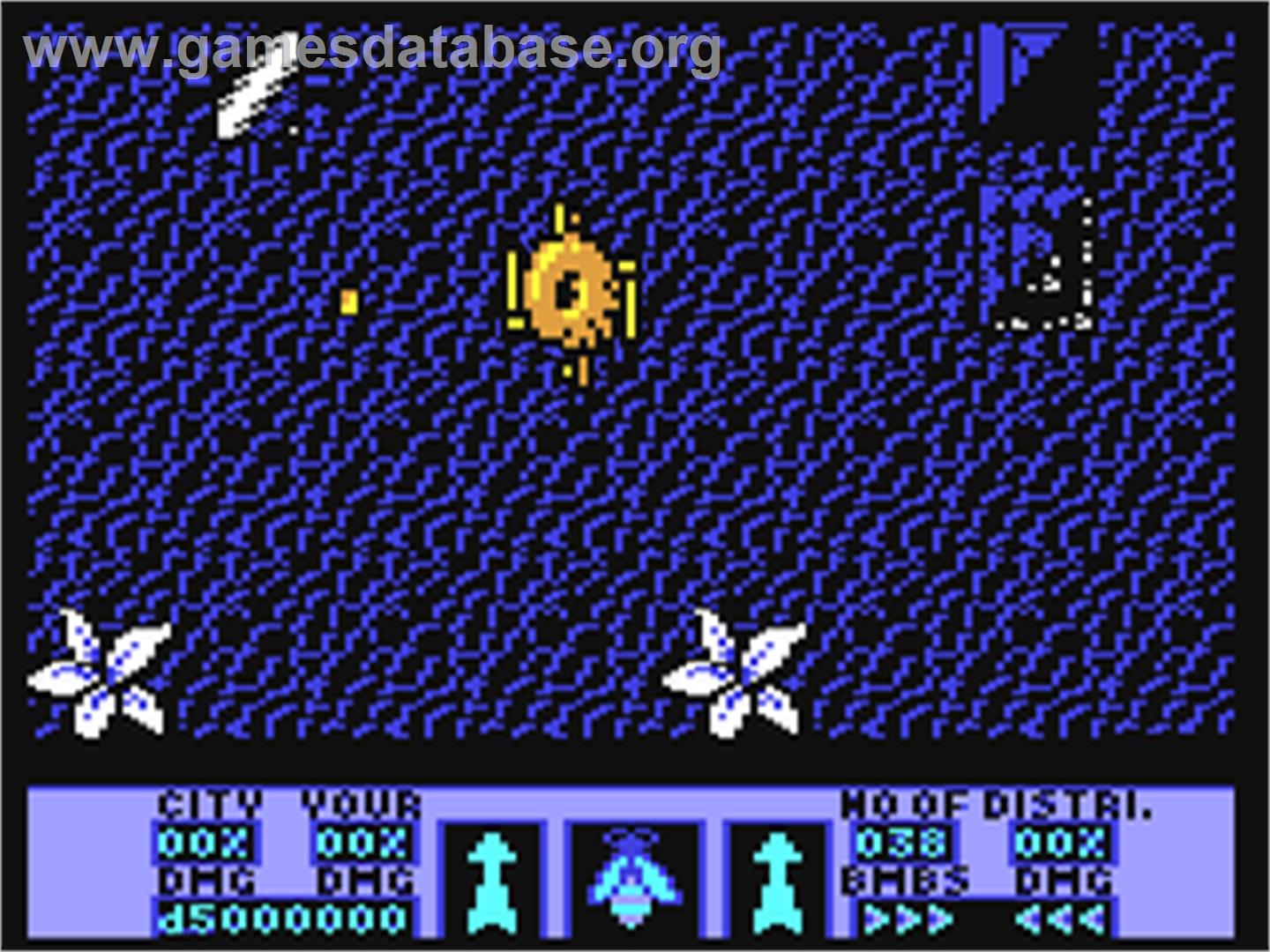 Amaurote - Commodore 64 - Artwork - In Game