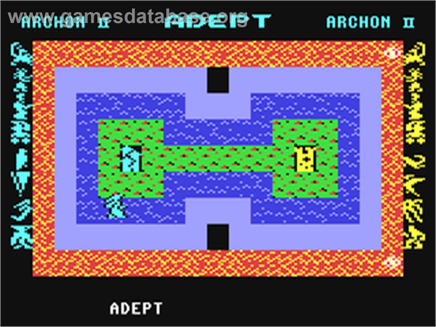 Archon II: Adept - Commodore 64 - Artwork - In Game