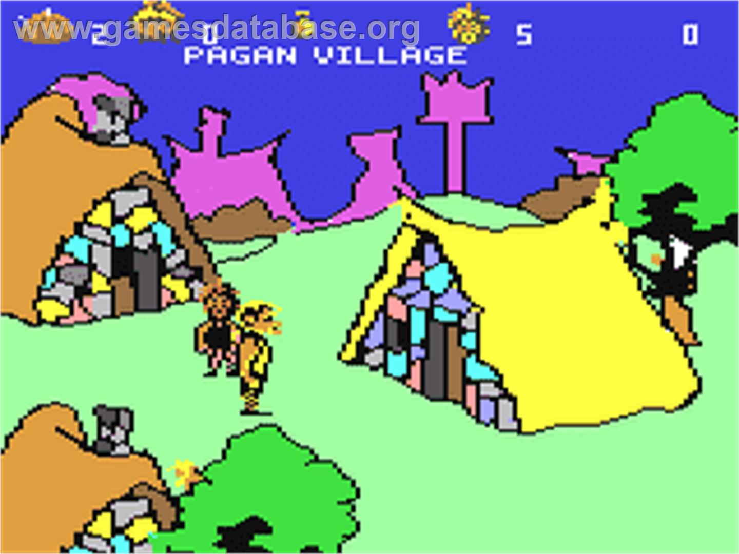 Ardok the Barbarian - Commodore 64 - Artwork - In Game