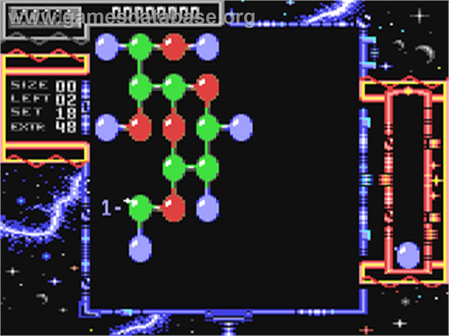 Atomino - Commodore 64 - Artwork - In Game