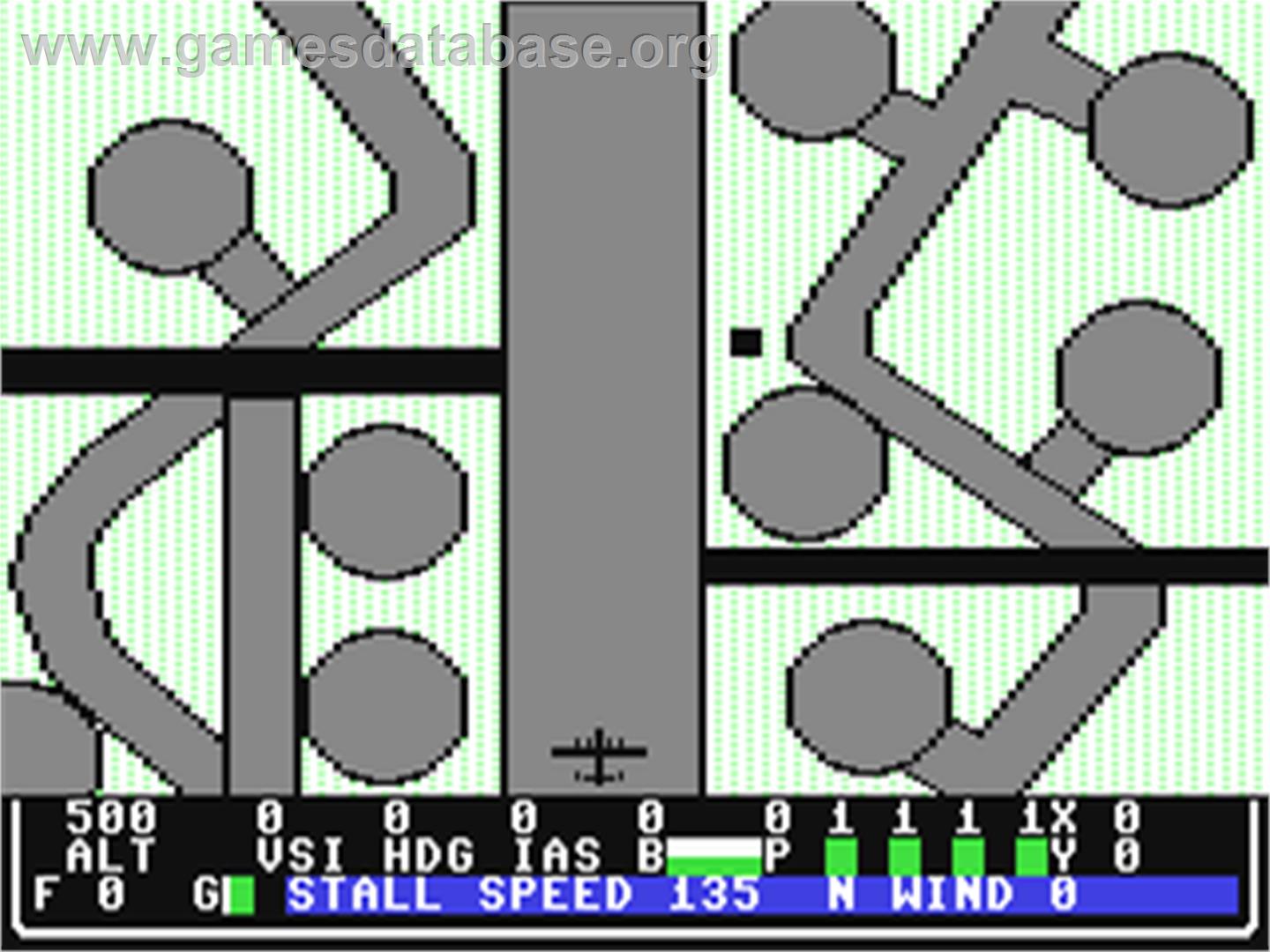 B-24 Combat Simulator - Commodore 64 - Artwork - In Game