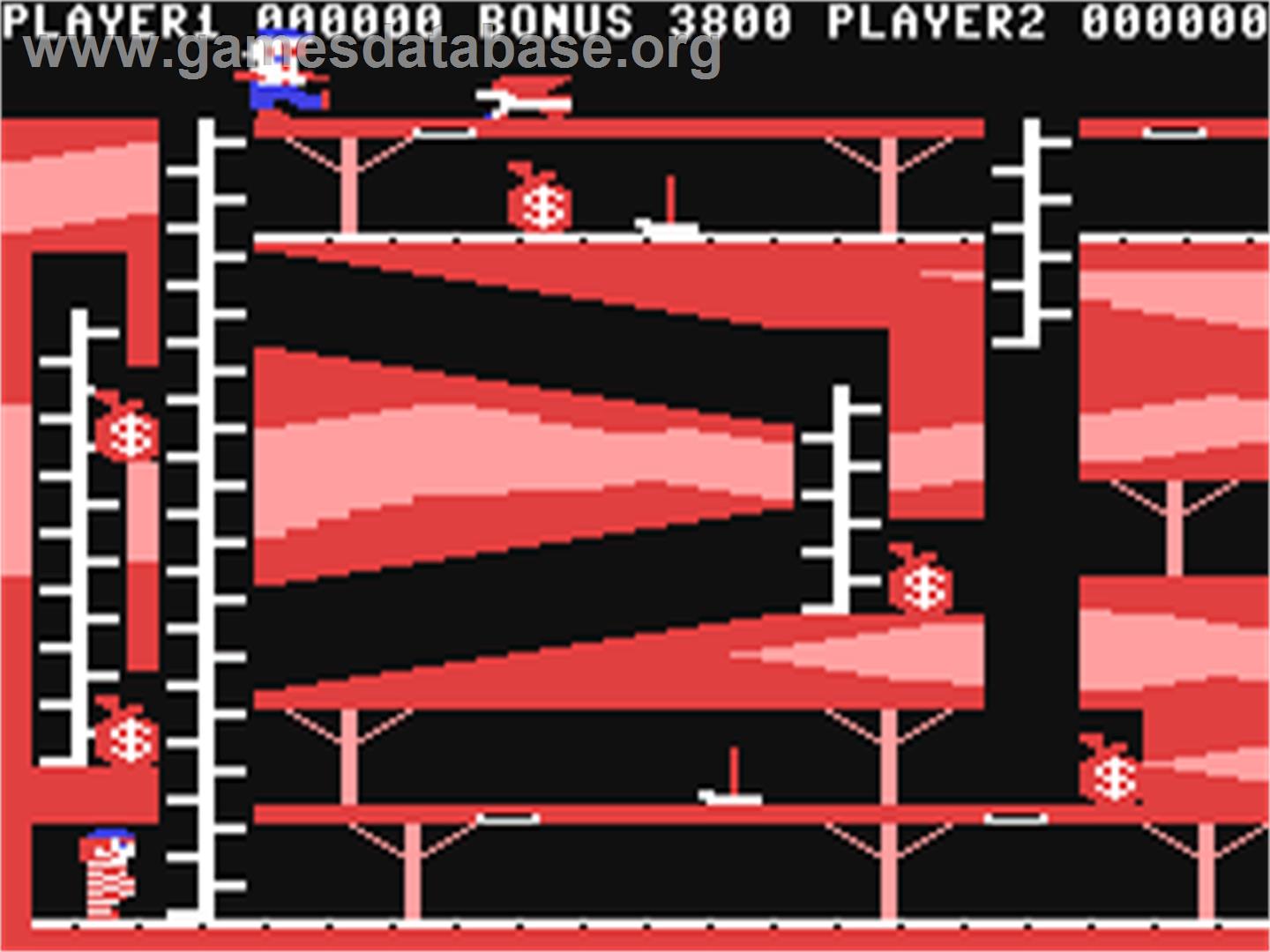 Bagitman - Commodore 64 - Artwork - In Game