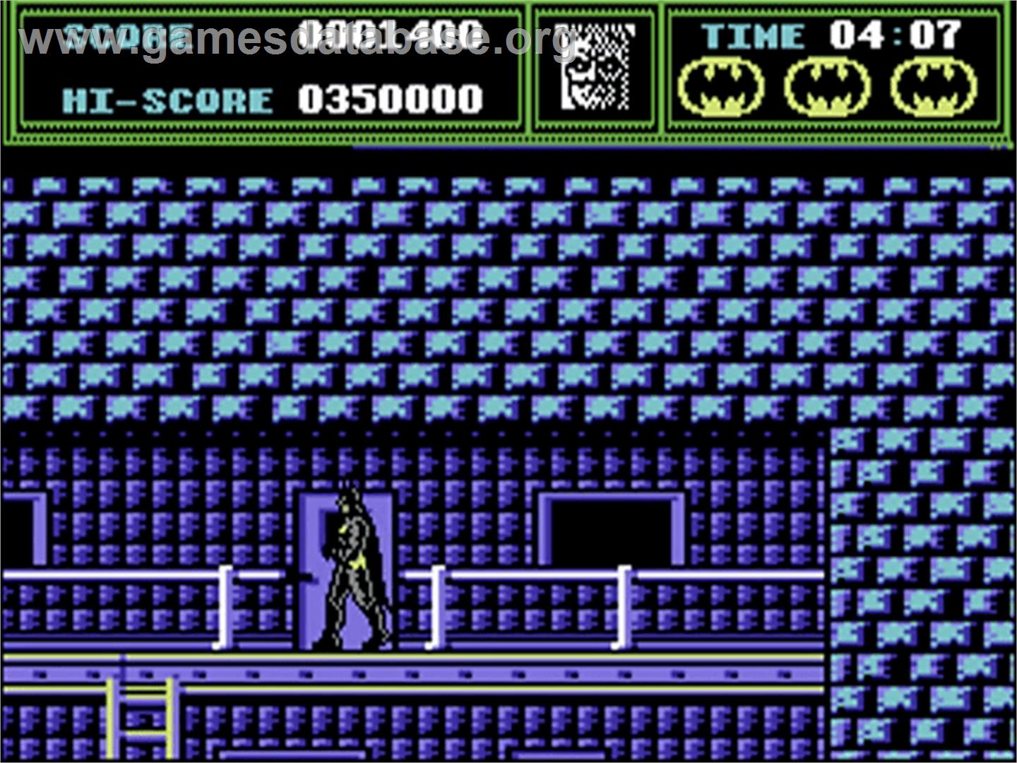 Batman: The Caped Crusader - Commodore 64 - Artwork - In Game