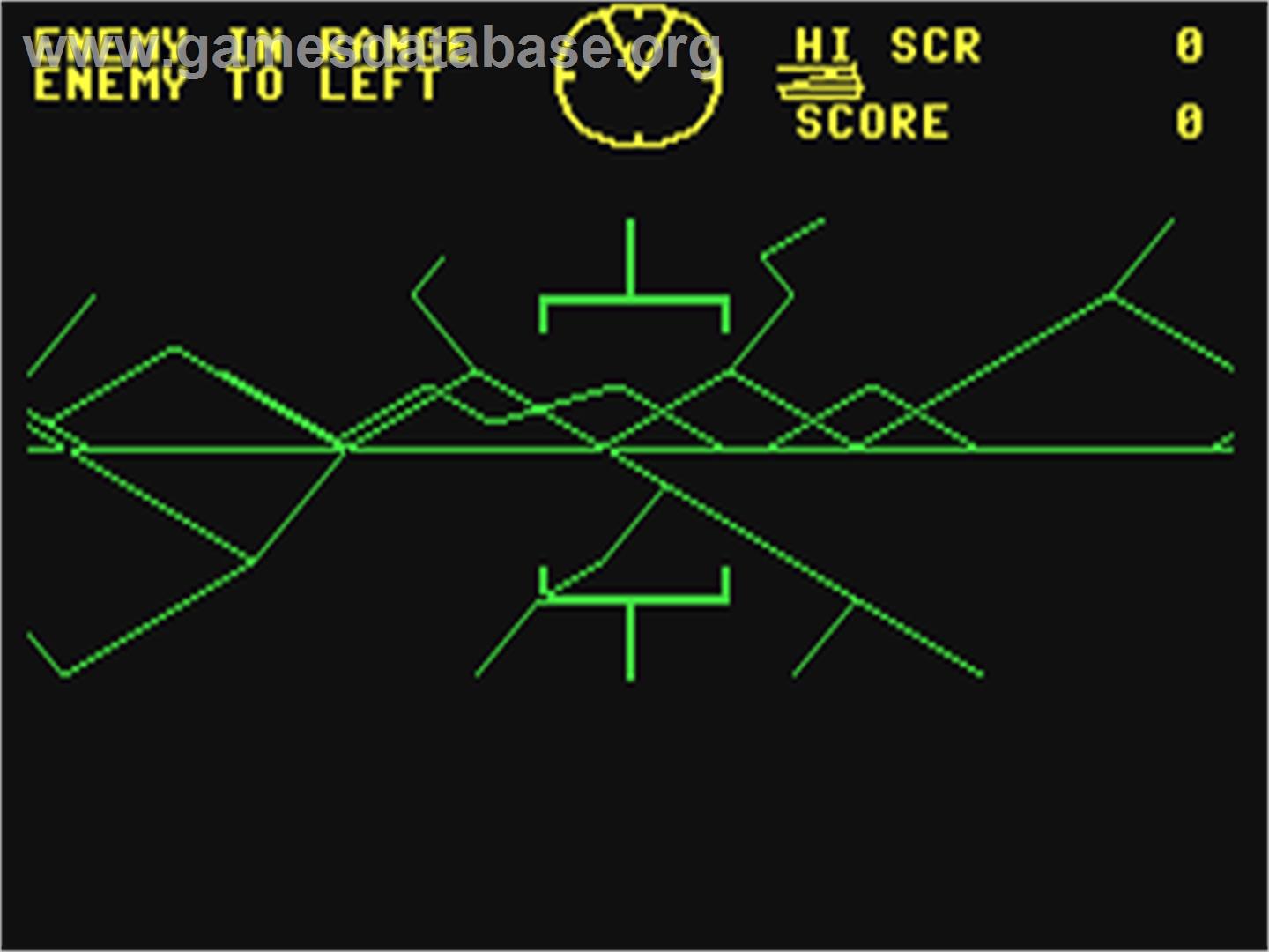 Battlezone - Commodore 64 - Artwork - In Game