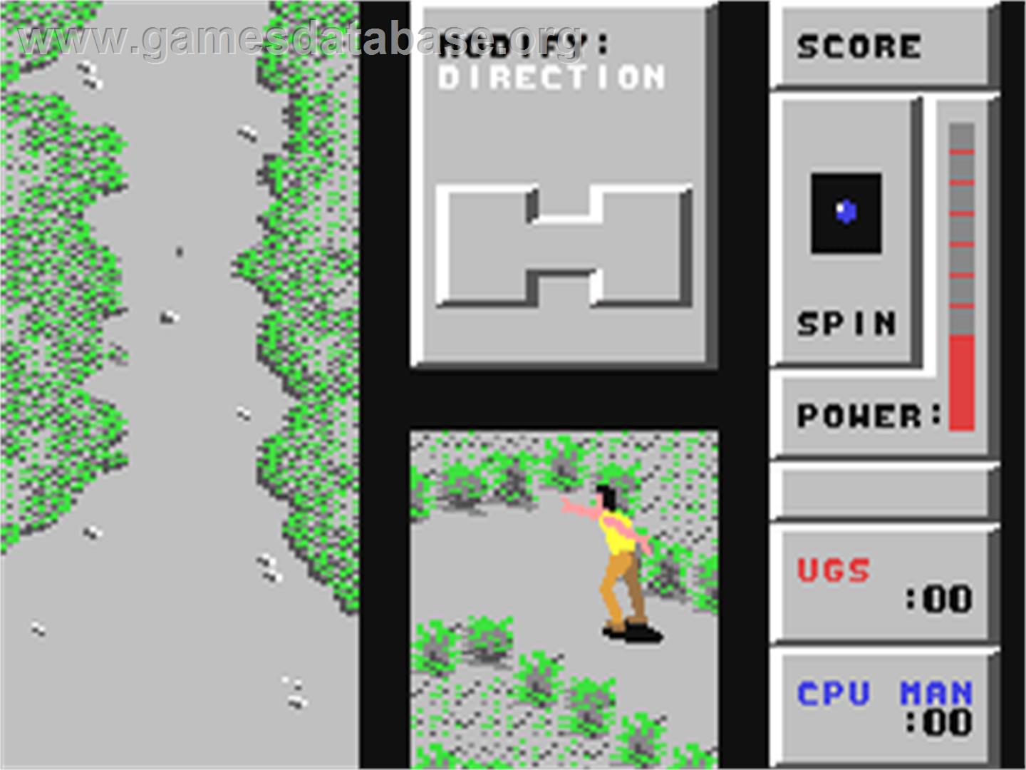 Bocce - Commodore 64 - Artwork - In Game