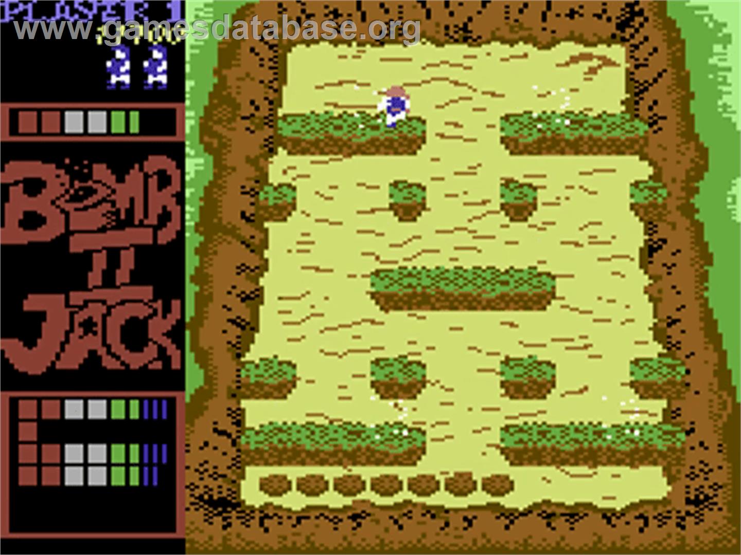 Bomb Jack II - Commodore 64 - Artwork - In Game