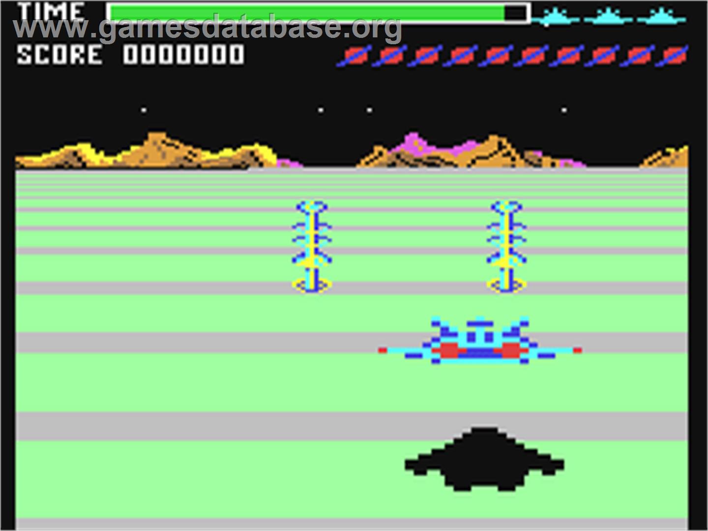 Buck Rogers: Planet of Zoom - Commodore 64 - Artwork - In Game