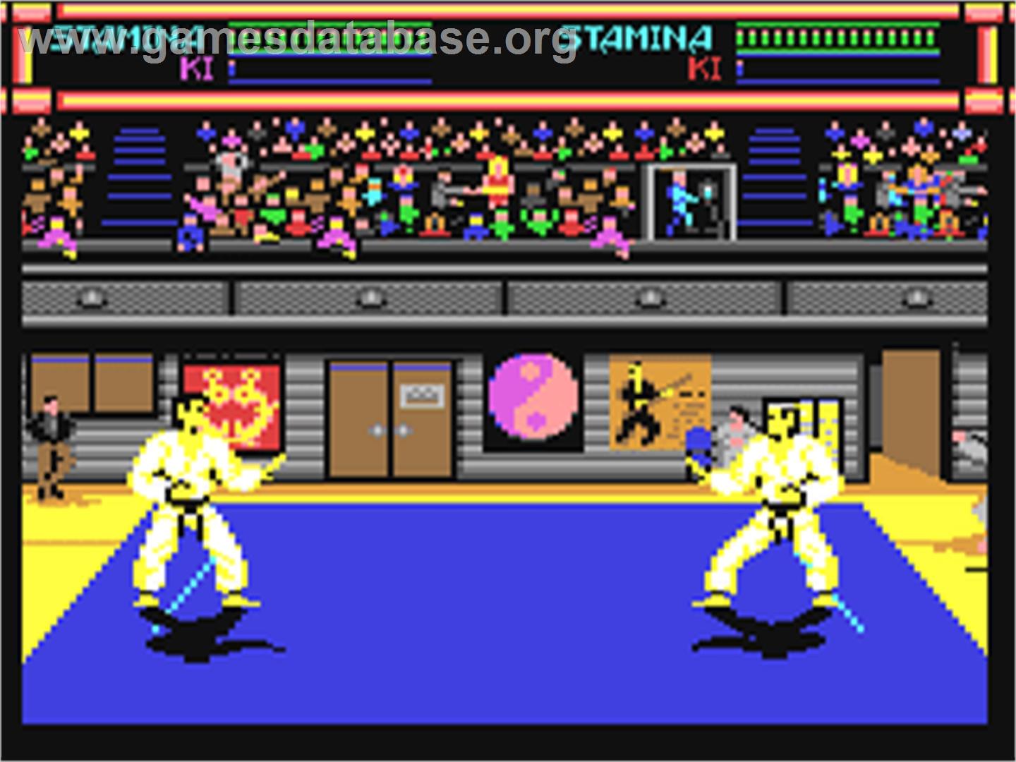 Budokan: The Martial Spirit - Commodore 64 - Artwork - In Game