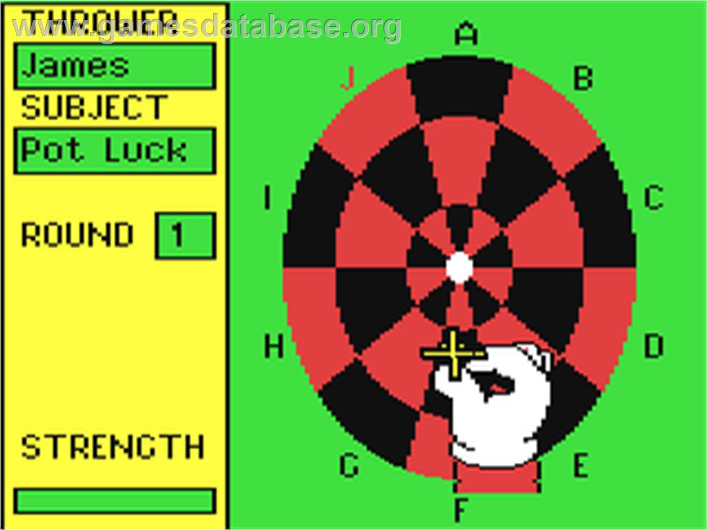 Bullseye - Commodore 64 - Artwork - In Game